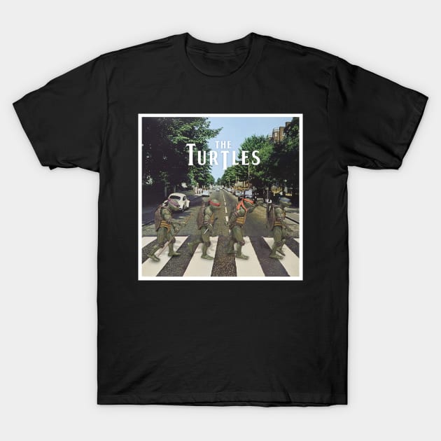 The Turtles - Abbey Road T-Shirt by creativespero